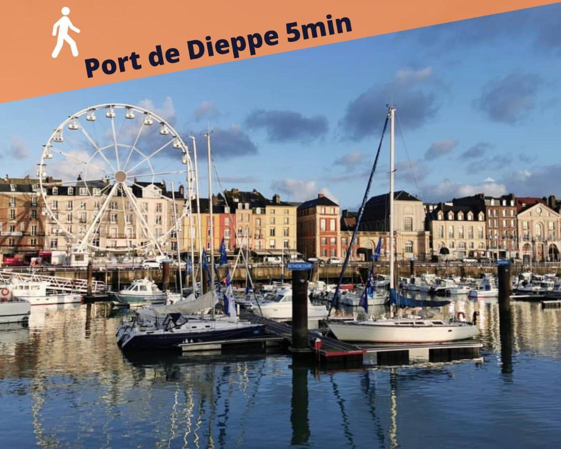 Arina & Julien Apartment Dieppe Luaran gambar